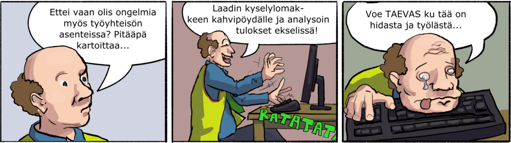 kysely ja analysointi